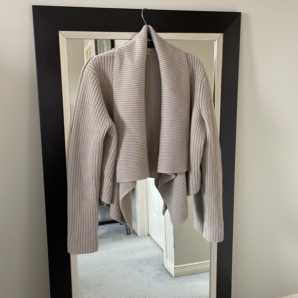 Michael Kors Sweaters - Michael Kors Chunky Cashmere Open Cardigan M-L